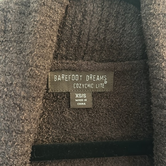Barefoot Dreams CozyChic Lite Circle Cardigan size xs/s brown - Picture 4 of 6